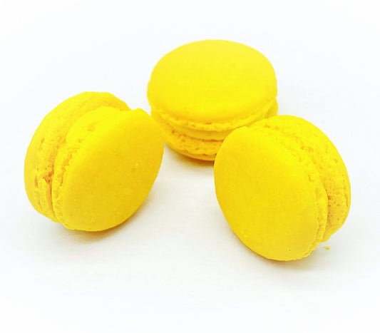 6 Pack lemon macarons - Macaron Centrale