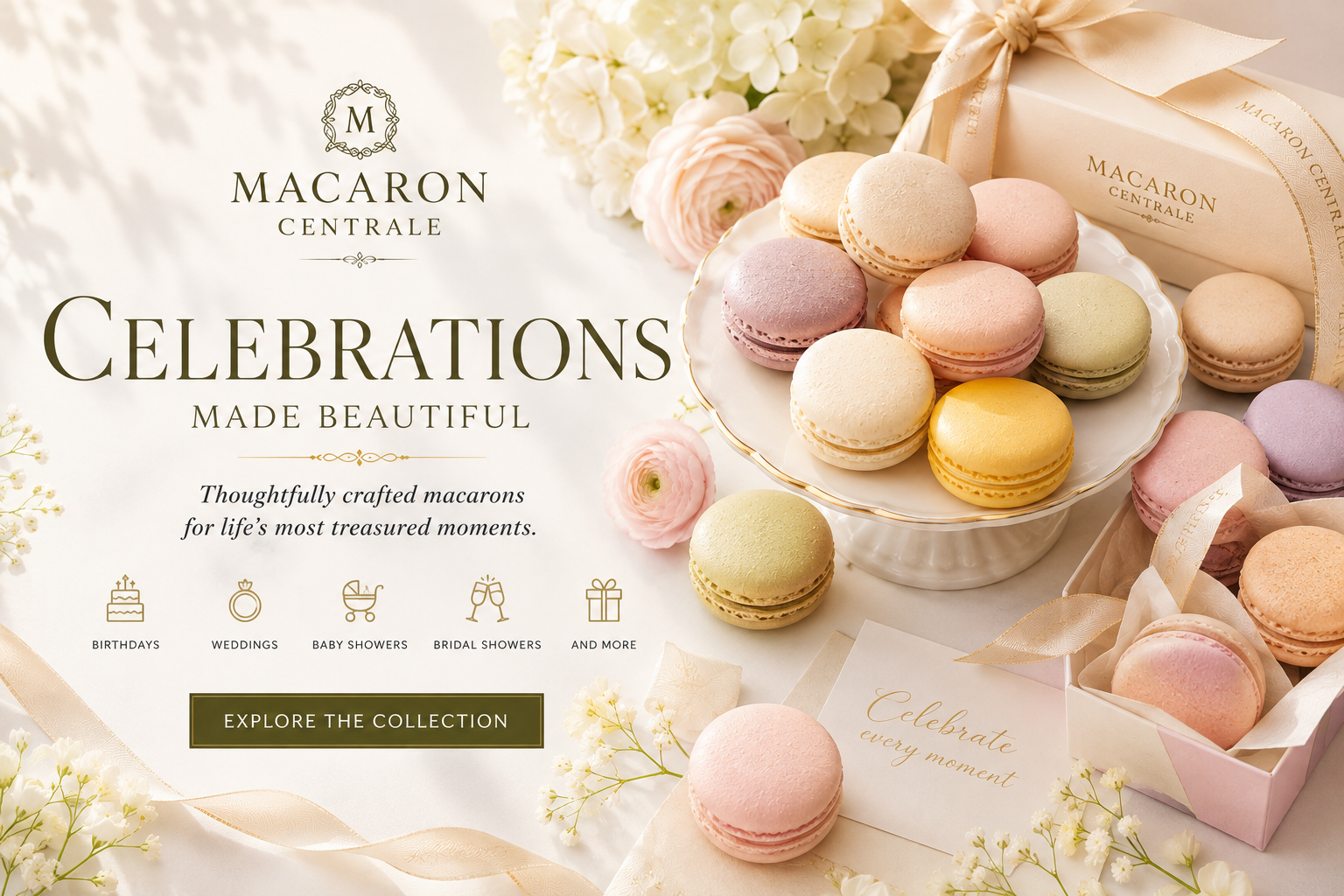 Macaron Centrale Celebrations Collection