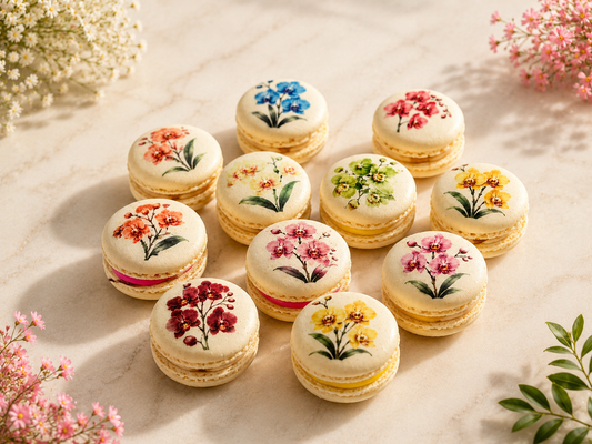 Orchid Gallery French Macarons